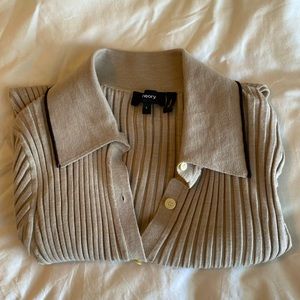 Theory Wool Polo Top